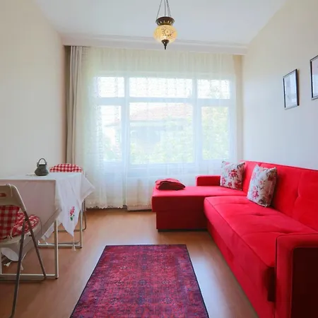 Flat With Two Living And Balcony In Uskudar Istanbul